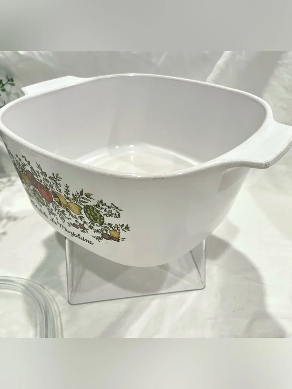 Vintage CorningWare “Spice of Life” 3Qt Lidded Casserole Dish | A-3-B | GUC